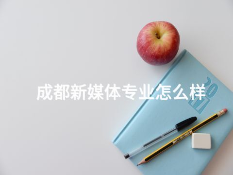 成都新媒體專業怎么樣