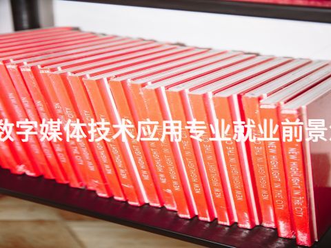 成都数字媒体技术应用专业就业前景怎么样