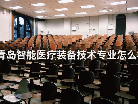 青岛智能医疗装备技术专业怎么样