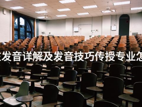 枣庄发音详解及发音技巧传授专业怎么样(图1) 枣庄发音详解及发音技巧传授专业怎么样(图1)