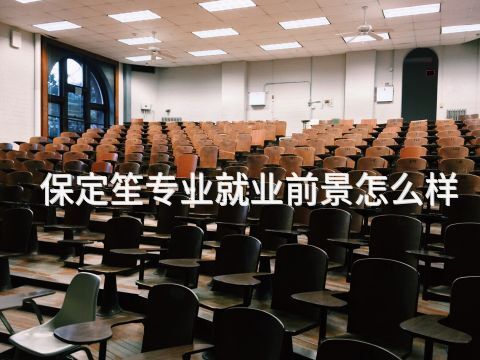 保定笙專業就業前景怎么樣