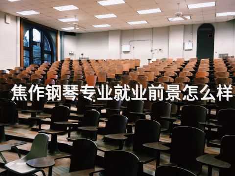 焦作钢琴专业就业前景怎么样(图1)