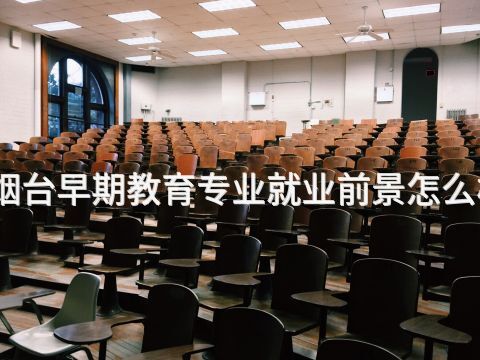 烟台早期教育专业就业前景怎么样