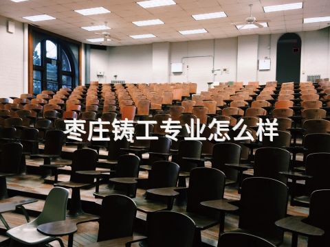 枣庄铸工专业怎么样