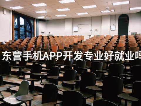 东营手机APP开发专业好就业吗