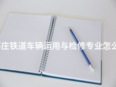 枣庄铁道车辆运用与检修专业怎么样