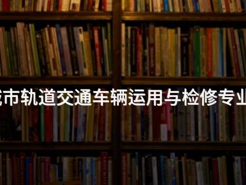 枣庄城市轨道交通车辆运用与检修专业怎么样
