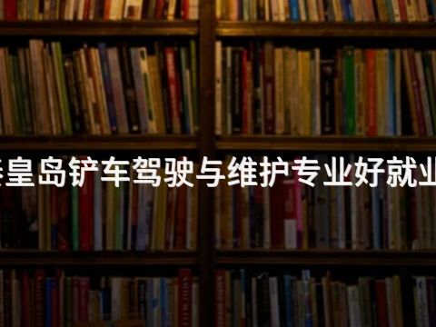 秦皇岛铲车驾驶与维护专业好就业吗