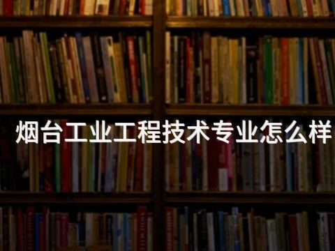 烟台工业工程技术专业怎么样