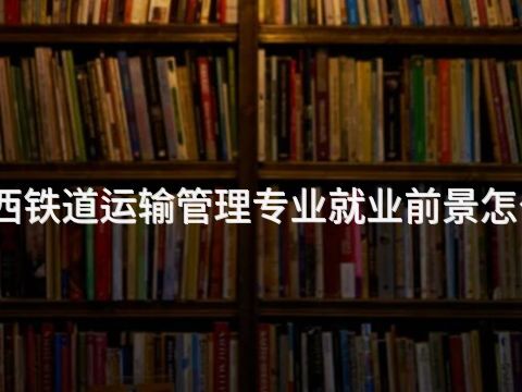 陕西铁道运输管理专业就业前景怎么样