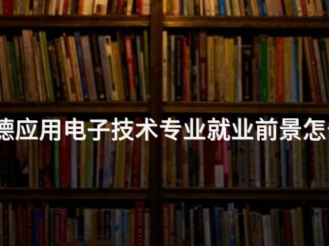 承德应用电子技术专业就业前景怎么样(图1) 承德应用电子技术专业就业前景怎么样(图1)