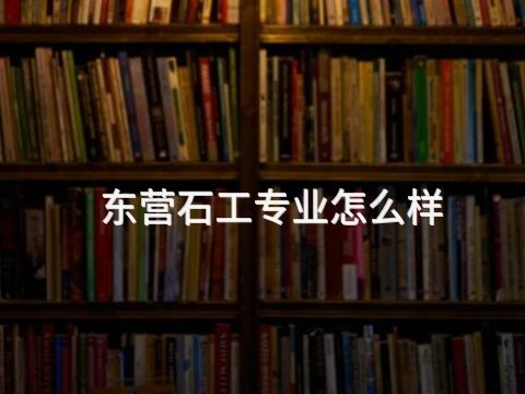东营石工专业怎么样