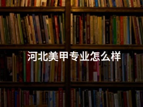 河北美甲专业怎么样(图1) 河北美甲专业怎么样(图1)