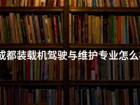 成都装载机驾驶与维护专业怎么样(图1) 成都装载机驾驶与维护专业怎么样(图1)