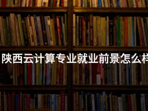 陕西云计算专业就业前景怎么样