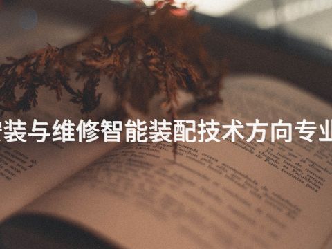 威海机电设备安装与维修智能装配技术方向专业就业前景怎么样