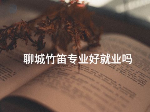 聊城竹笛专业好就业吗(图1) 聊城竹笛专业好就业吗(图1)