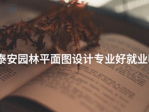泰安园林平面图设计专业好就业吗(图1) 泰安园林平面图设计专业好就业吗(图1)