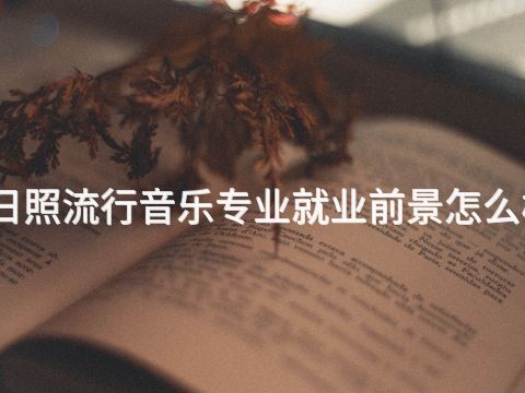 日照流行音乐专业就业前景怎么样(图1) 日照流行音乐专业就业前景怎么样(图1)
