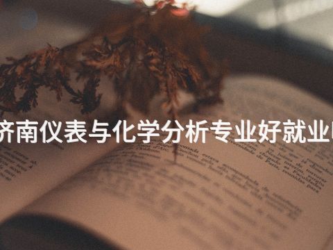 济南仪表与化学分析专业好就业吗