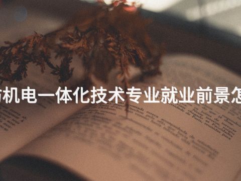 廊坊机电一体化技术专业就业前景怎么样