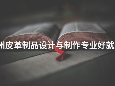 沧州皮革制品设计与制作专业好就业吗