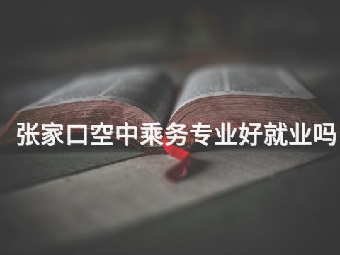 张家口空中乘务专业好就业吗