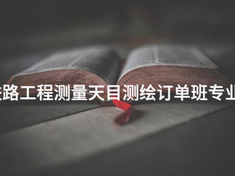 聊城铁路工程测量天目测绘订单班专业怎么样(图1) 聊城铁路工程测量天目测绘订单班专业怎么样(图1)