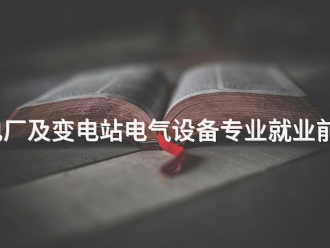 威海发电厂及变电站电气设备专业就业前景怎么样
