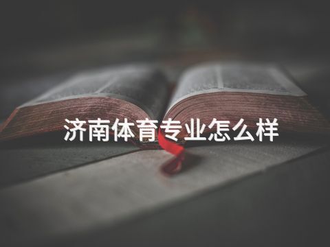 济南体育专业怎么样