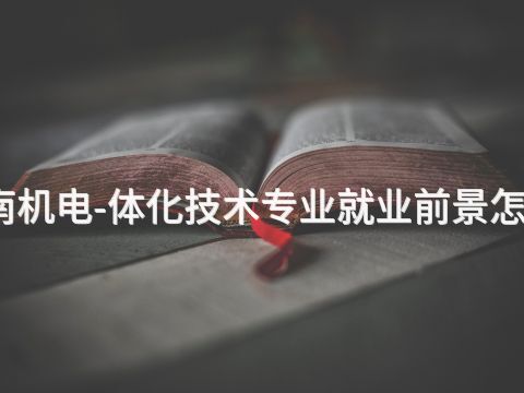 河南机电-体化技术专业就业前景怎么样
