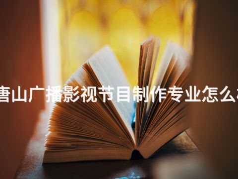 唐山广播影视节目制作专业怎么样