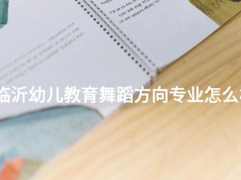 临沂幼儿教育舞蹈方向专业怎么样