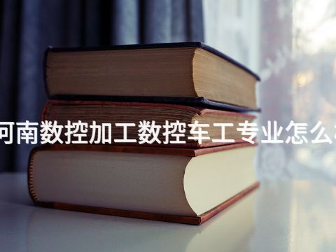 河南数控加工数控车工专业怎么样