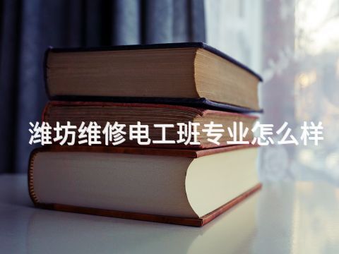 濰坊維修電工班專業怎么樣
