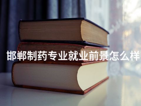 邯郸制药专业就业前景怎么样(图1) 邯郸制药专业就业前景怎么样(图1)