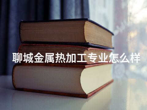 聊城金属热加工专业怎么样
