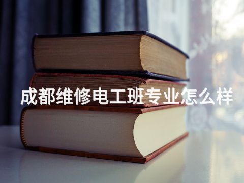 成都维修电工班专业怎么样