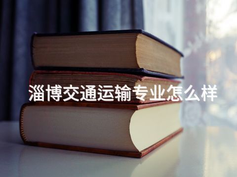 淄博交通运输专业怎么样