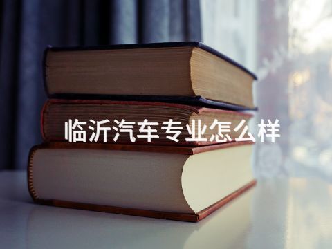 临沂汽车专业怎么样