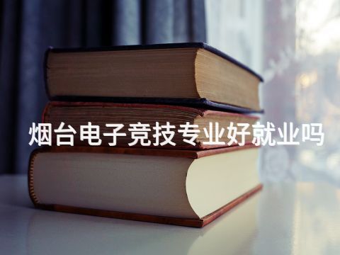 烟台电子竞技专业好就业吗