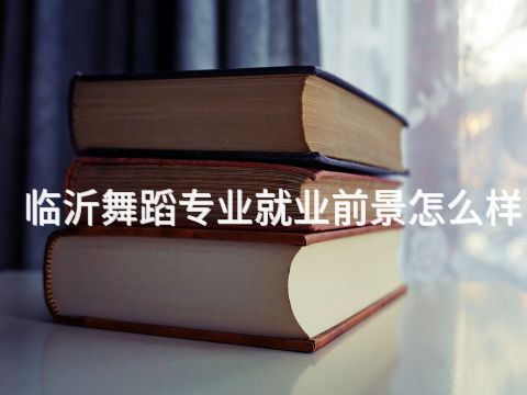 临沂舞蹈专业就业前景怎么样
