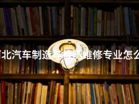 河北汽车制造与检测维修专业怎么样(图1) 河北汽车制造与检测维修专业怎么样(图1)