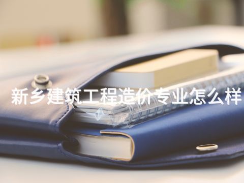 新鄉(xiāng)建筑工程造價(jià)專業(yè)怎么樣