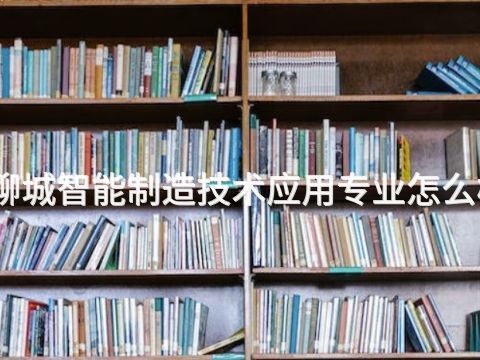 聊城智能制造技术应用专业怎么样
