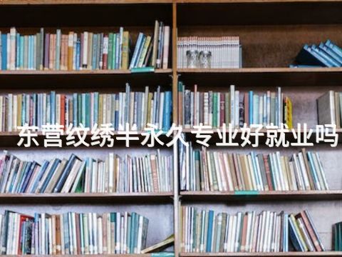 东营纹绣半永久专业好就业吗