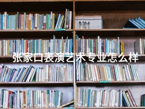 张家口表演艺术专业怎么样(图1) 张家口表演艺术专业怎么样(图1)