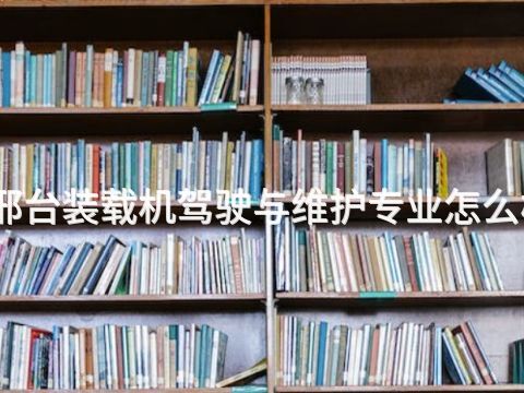 邢台装载机驾驶与维护专业怎么样(图1) 邢台装载机驾驶与维护专业怎么样(图1)