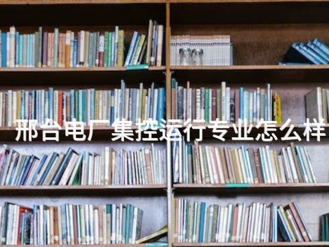邢台电厂集控运行专业怎么样(图1) 邢台电厂集控运行专业怎么样(图1)