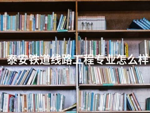泰安铁道线路工程专业怎么样